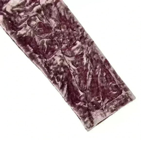 Makers of Dreams Velvet Bodysuit M, Plunge Neck, Twist Front, Boho Chic Sexy Top - Picture 12 of 16